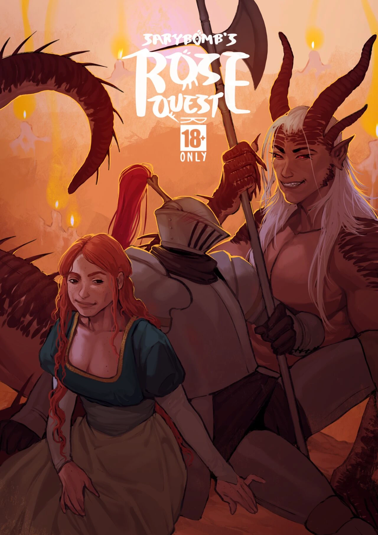 Rose Quest porn comic picture 1