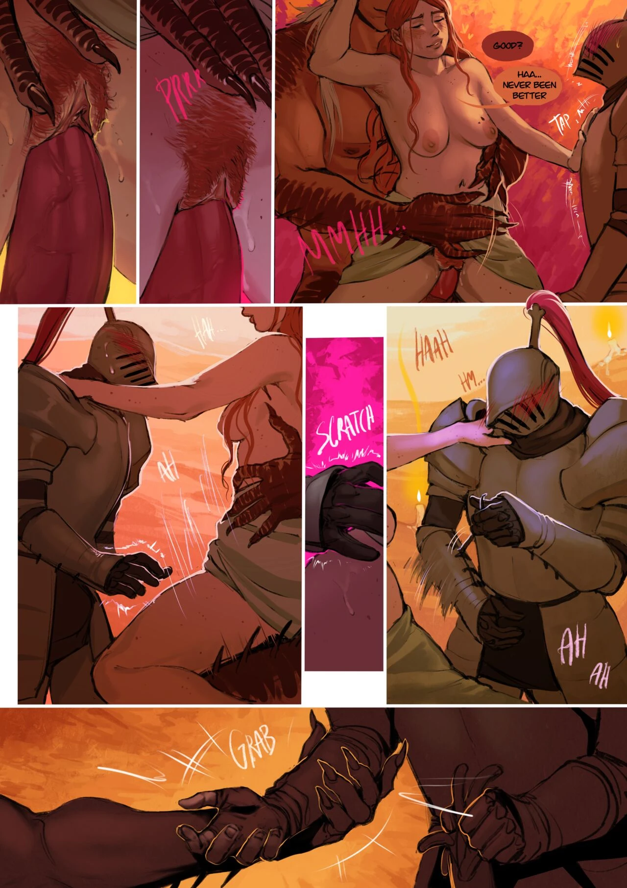 Rose Quest porn comic picture 13