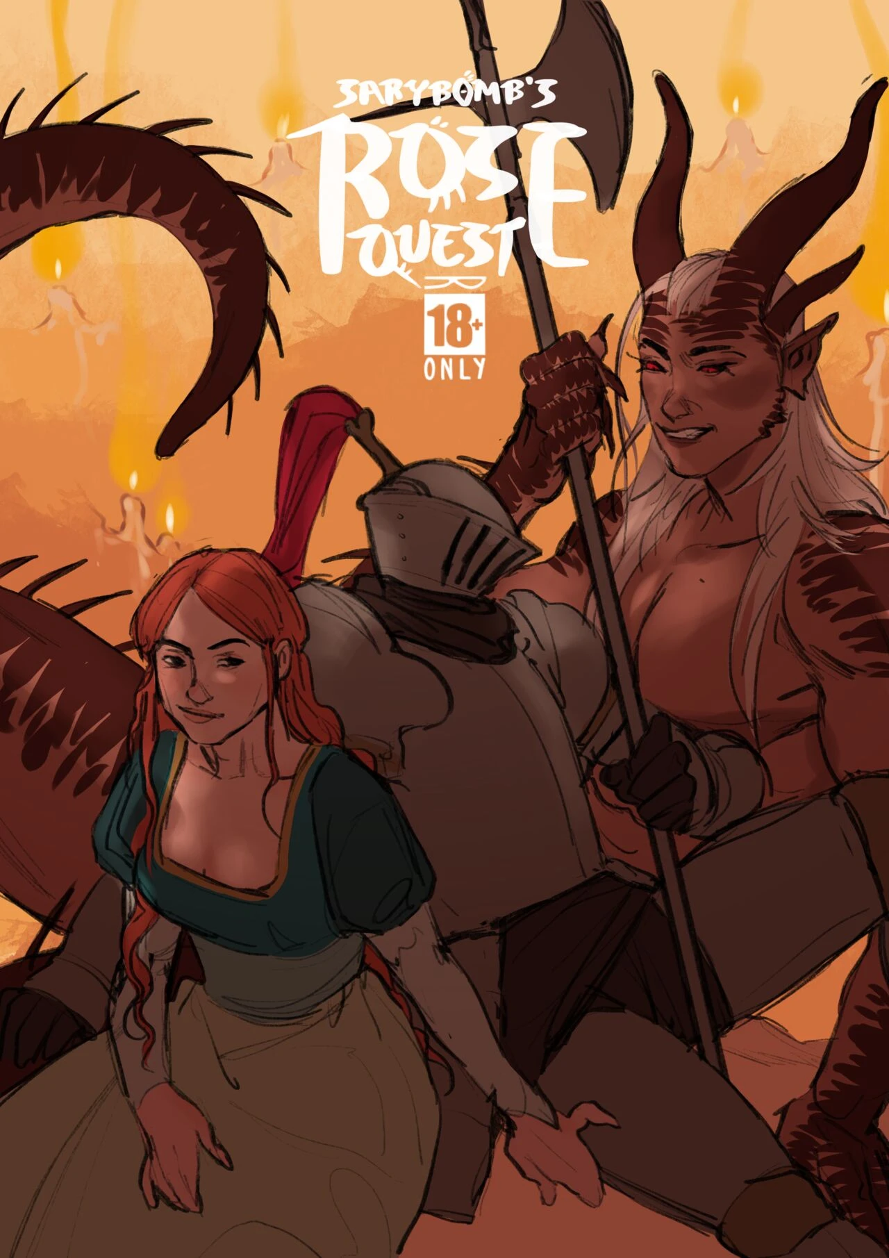 Rose Quest porn comic picture 2