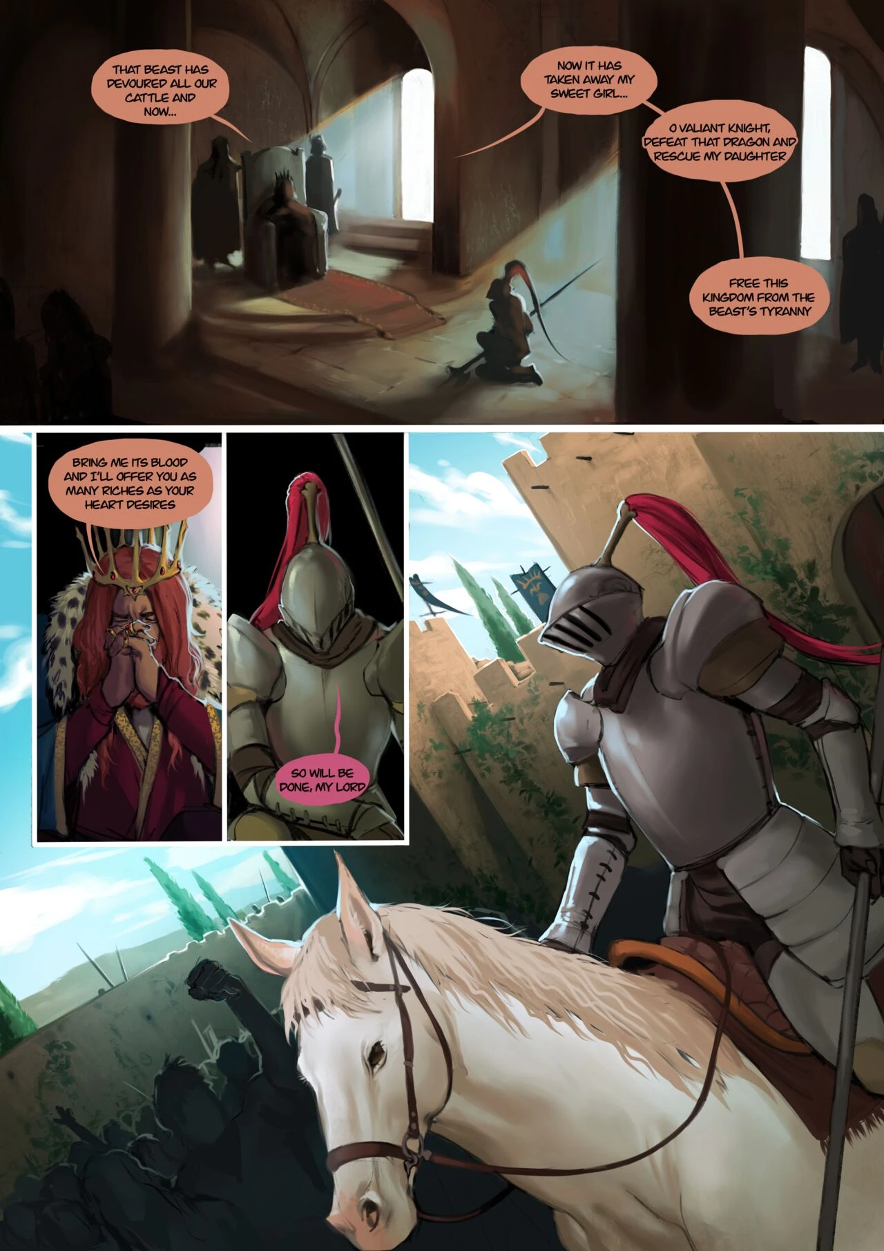 Rose Quest porn comic picture 4