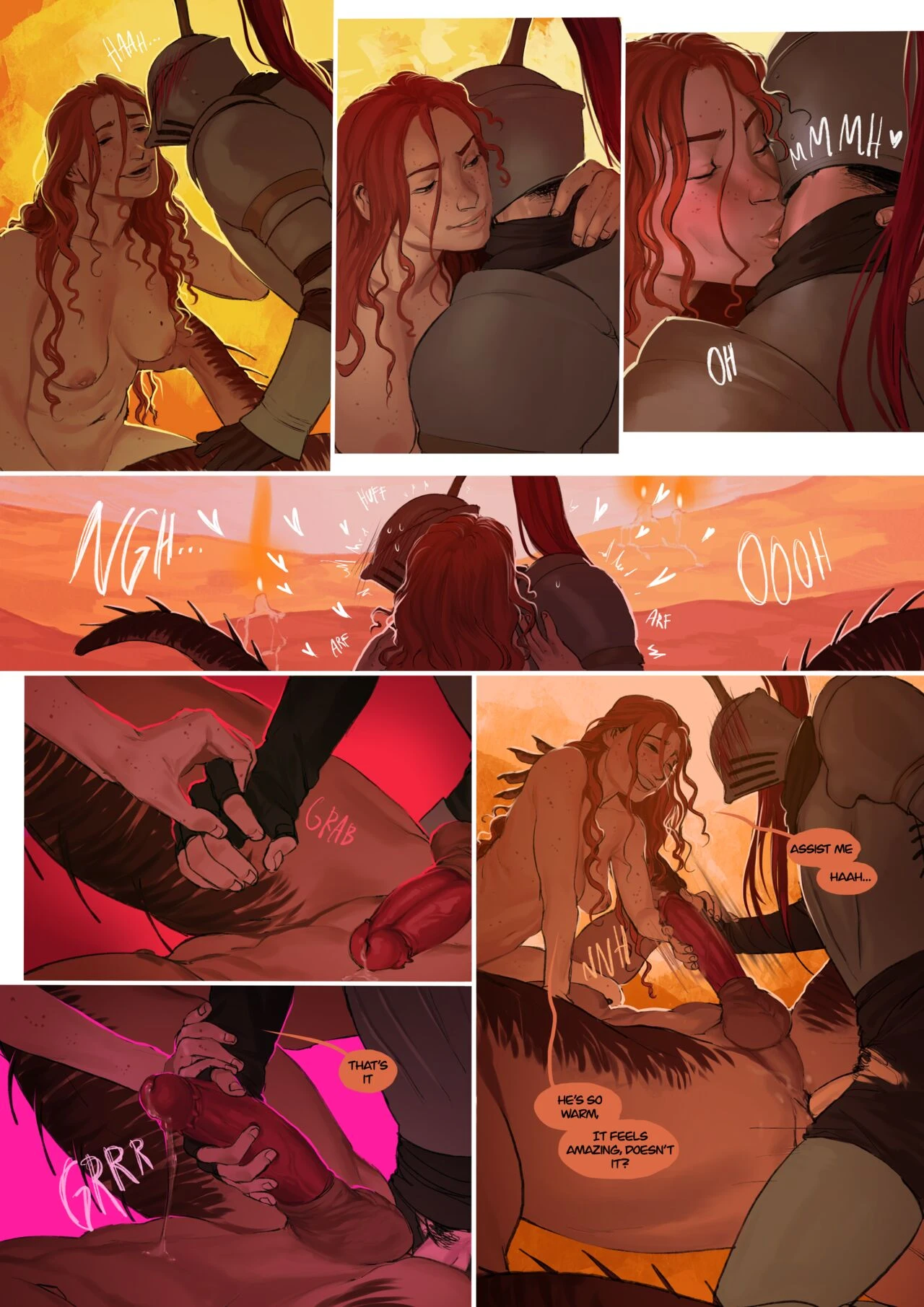 Rose Quest porn comic picture 45