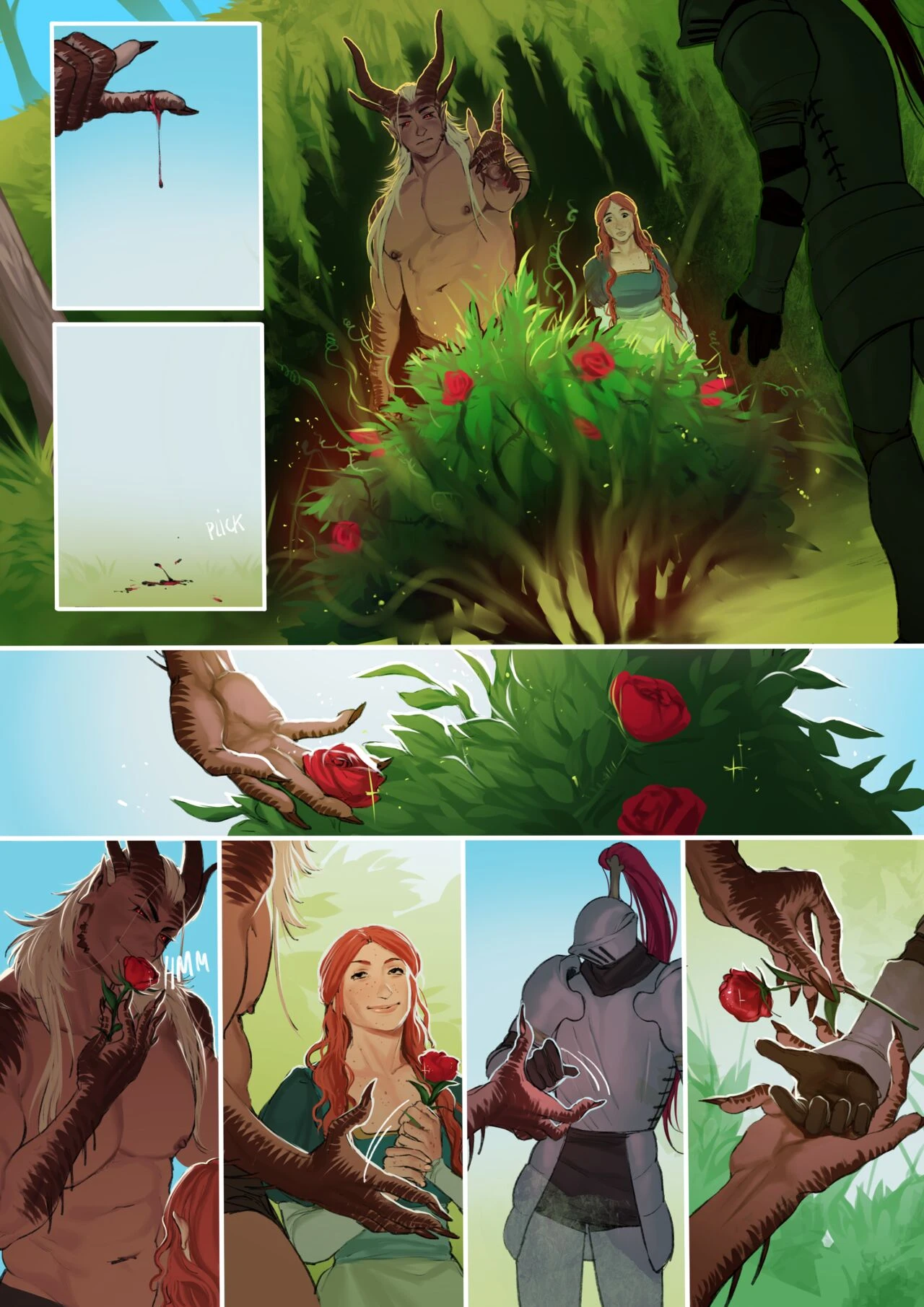 Rose Quest porn comic picture 55