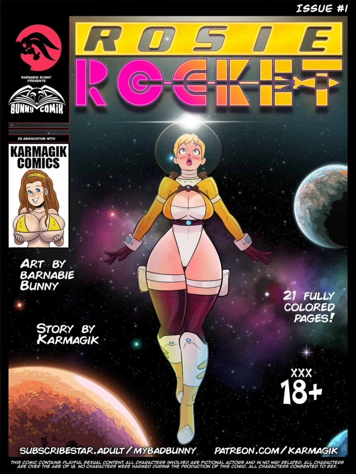 Rosie Rocket porn comic picture 1