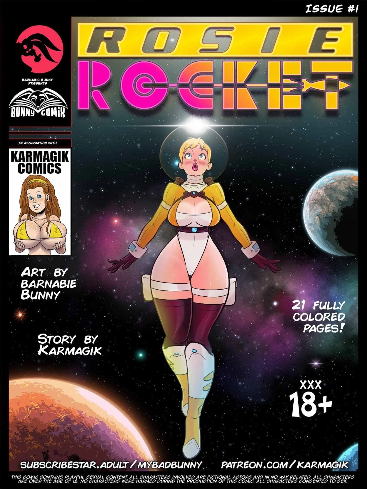 Rosie Rocket porn comic picture 1