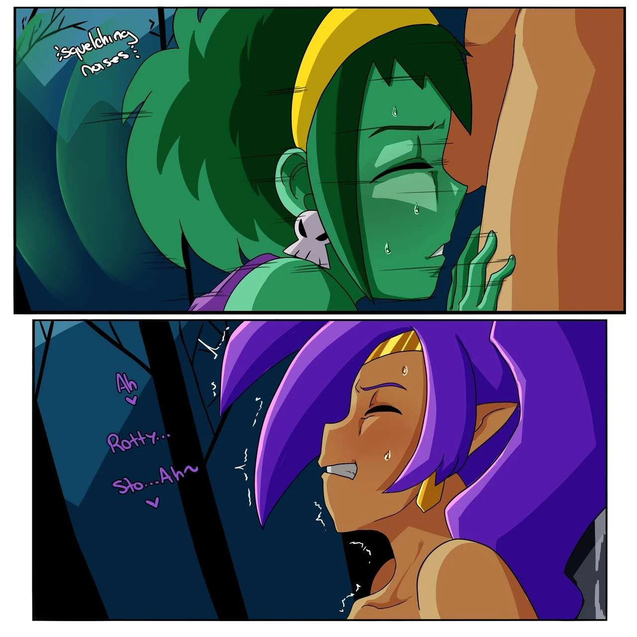 Rotty Tops Shantae porn comic picture 4