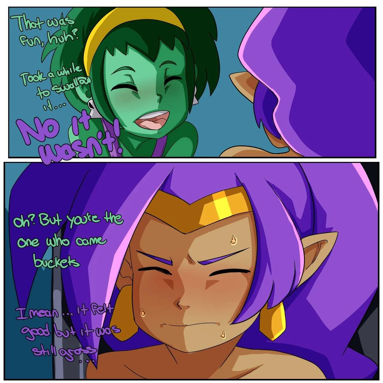Rotty Tops Shantae porn comic picture 7