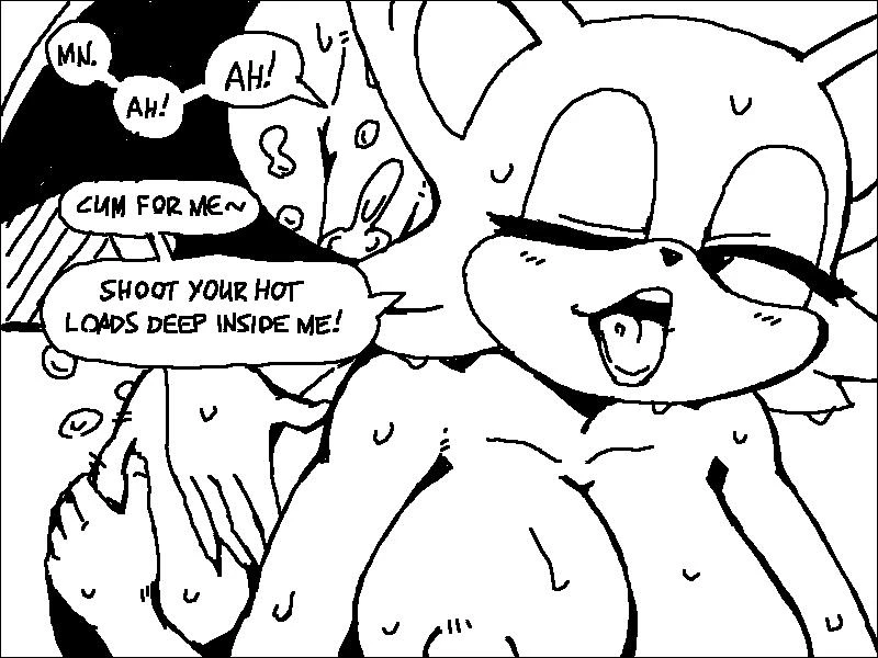 Rouge's Beach Getaway porn comic picture 19
