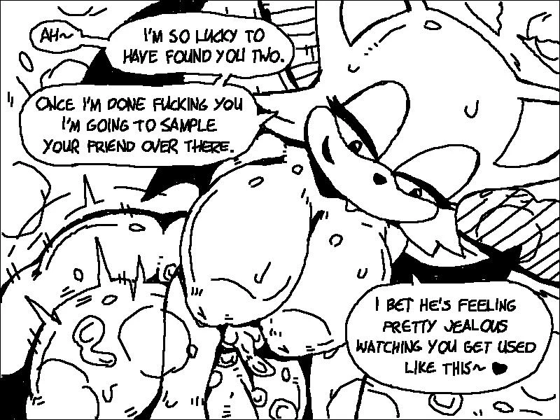 Rouge's Beach Getaway porn comic picture 23