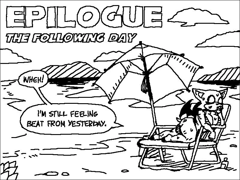 Rouge's Beach Getaway porn comic picture 34