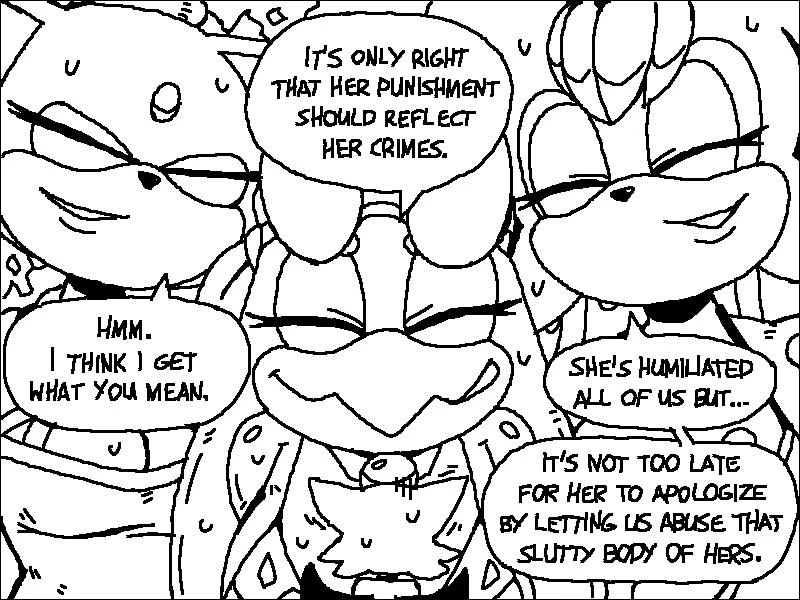 Rouge's Beach Getaway porn comic picture 45