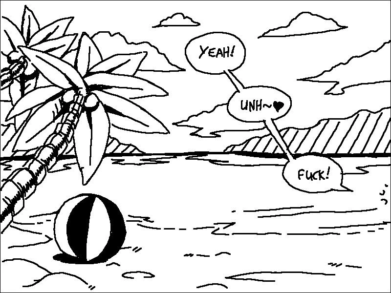 Rouge's Beach Getaway porn comic picture 5