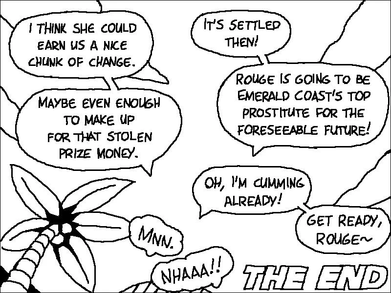 Rouge's Beach Getaway porn comic picture 50