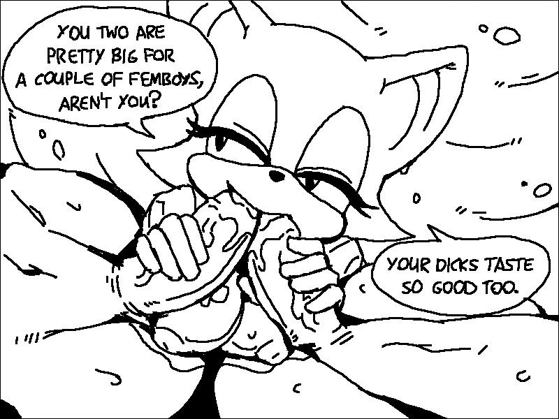 Rouge's Beach Getaway porn comic picture 6