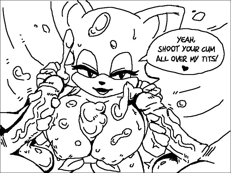 Rouge's Beach Getaway porn comic picture 8