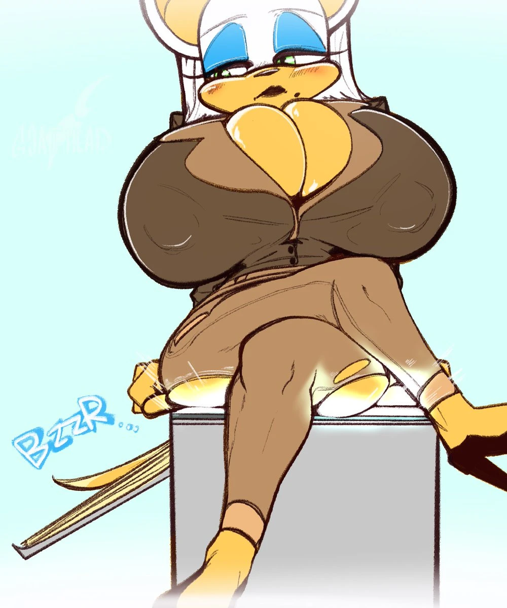 Rouge's Interview porn comic picture 17