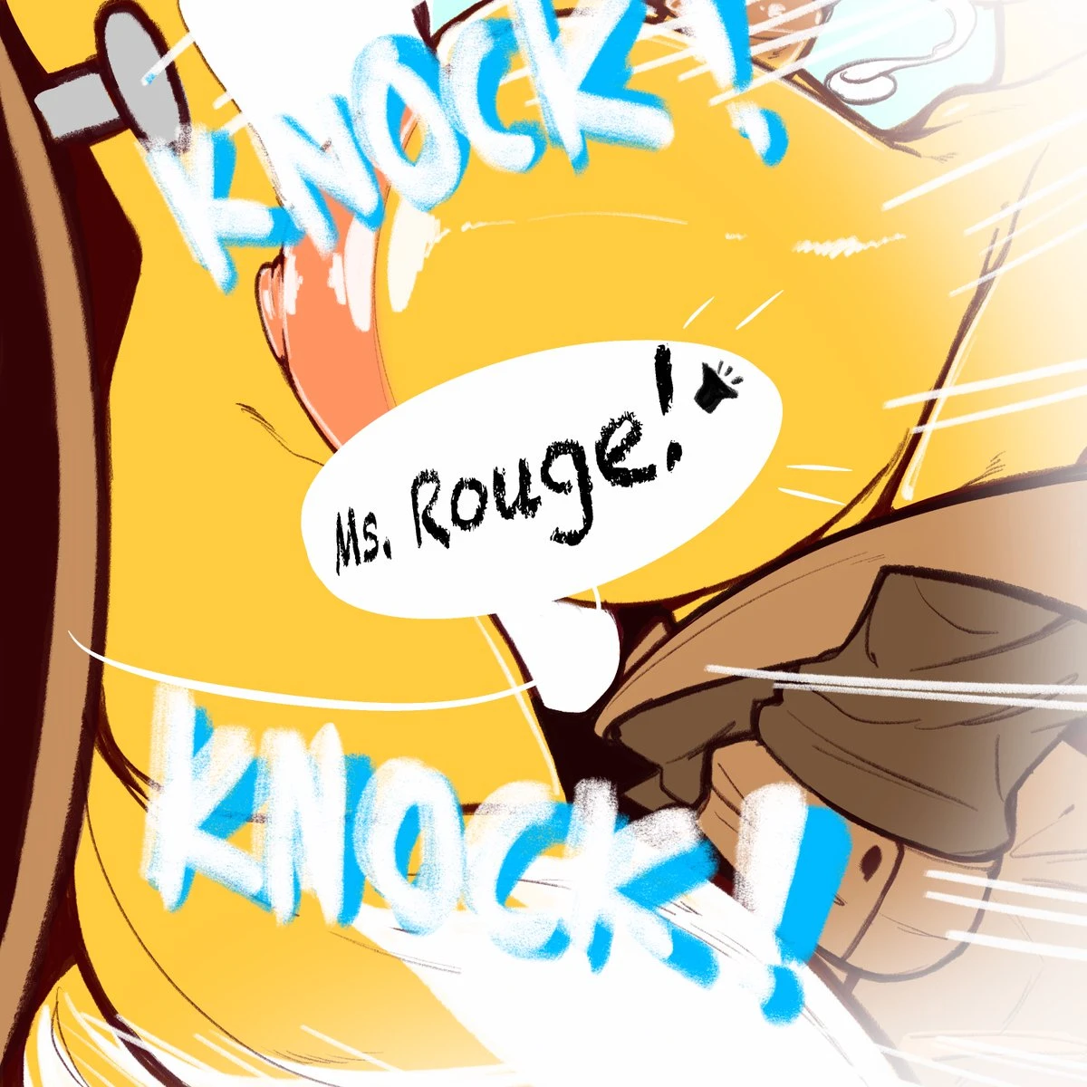 Rouge's Interview porn comic picture 8