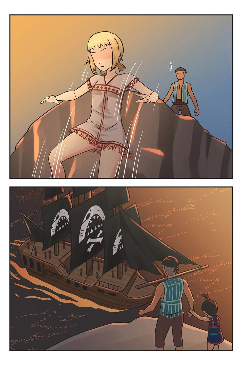 Rowan the Red Hair: Sharky Story porn comic picture 13