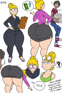 Roxy porn comic picture 1