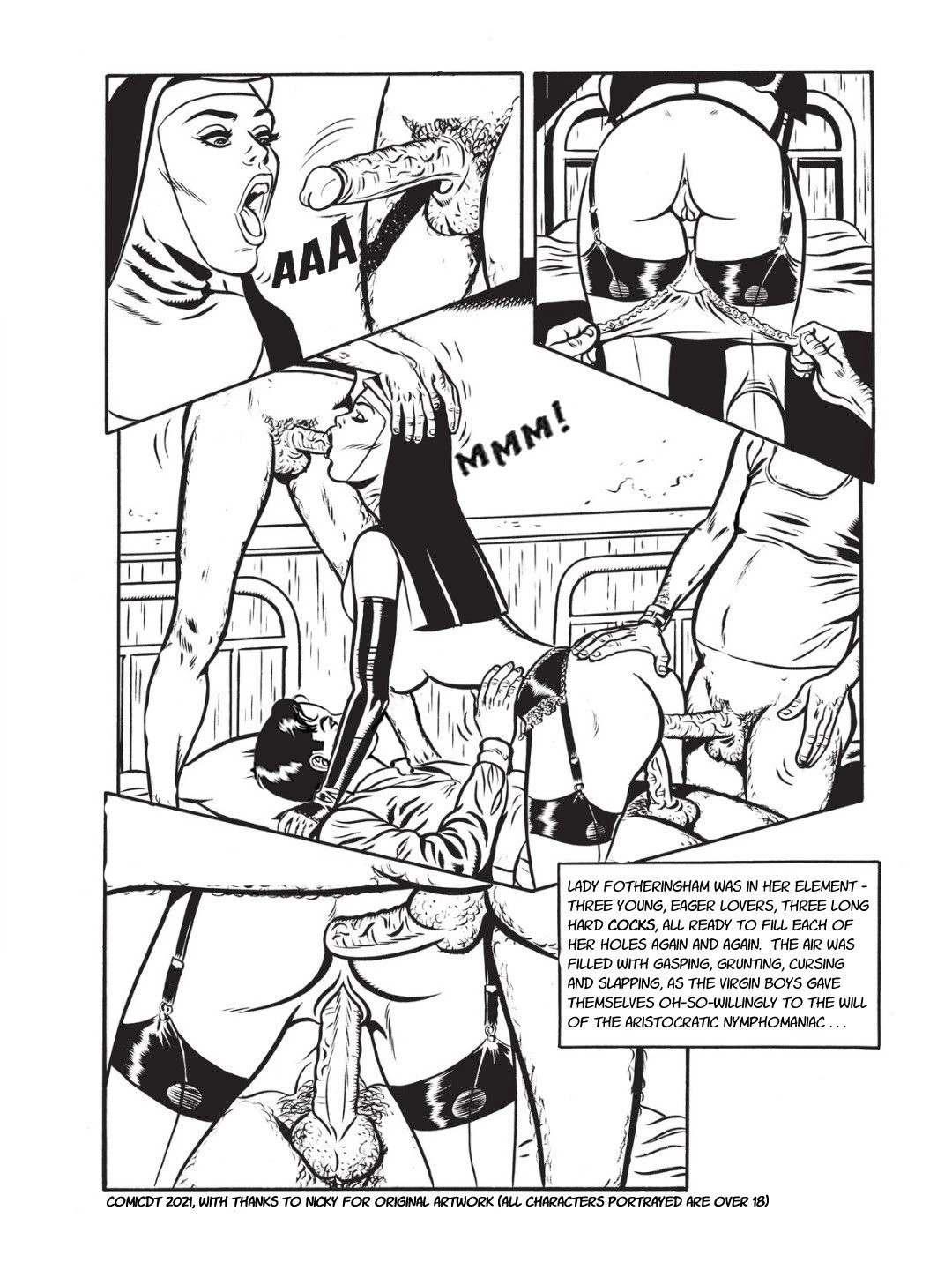 Royal Gentlemen Club: Holly porn comic picture 11