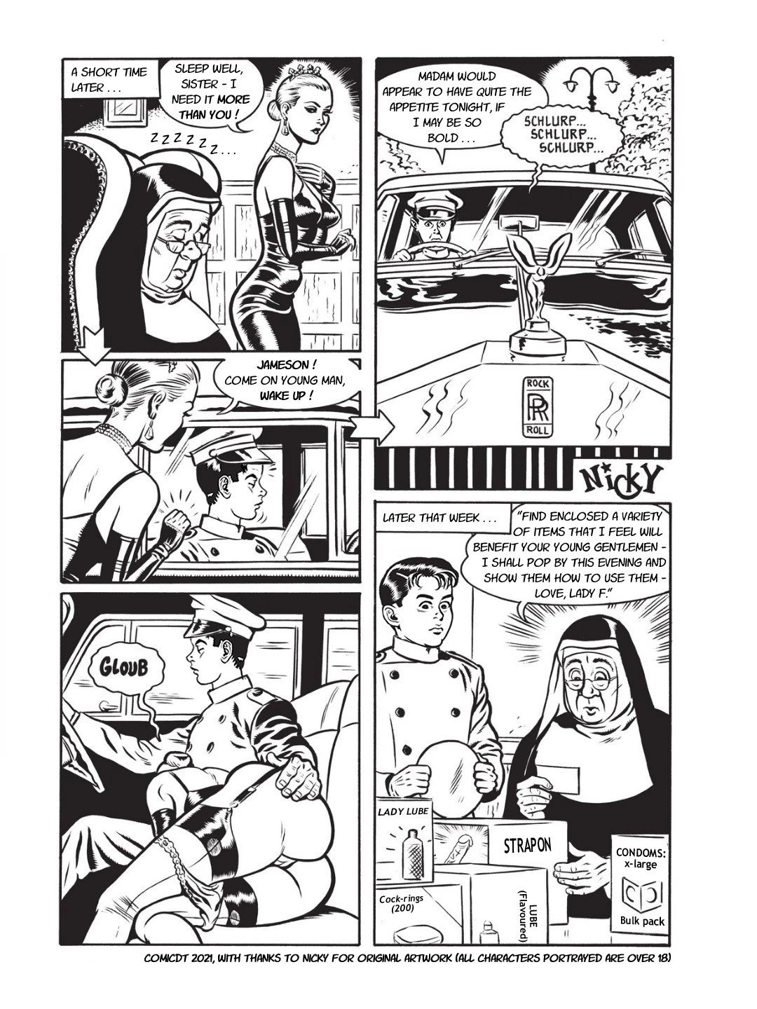 Royal Gentlemen Club: Holly porn comic picture 14