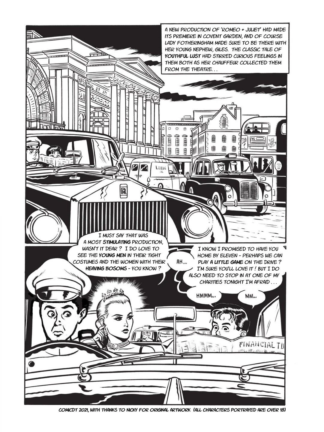 Royal Gentlemen Club: Holly porn comic picture 2