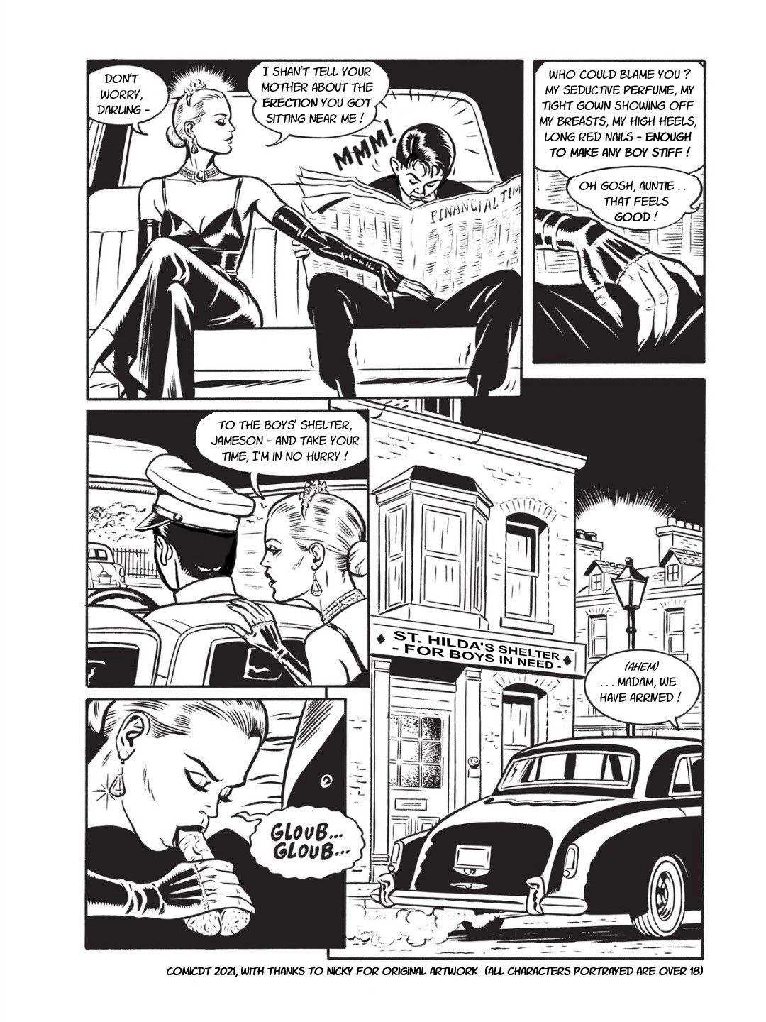 Royal Gentlemen Club: Holly porn comic picture 3