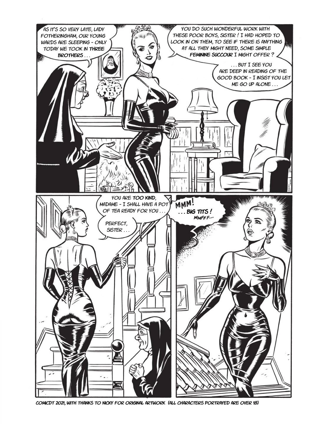 Royal Gentlemen Club: Holly porn comic picture 5