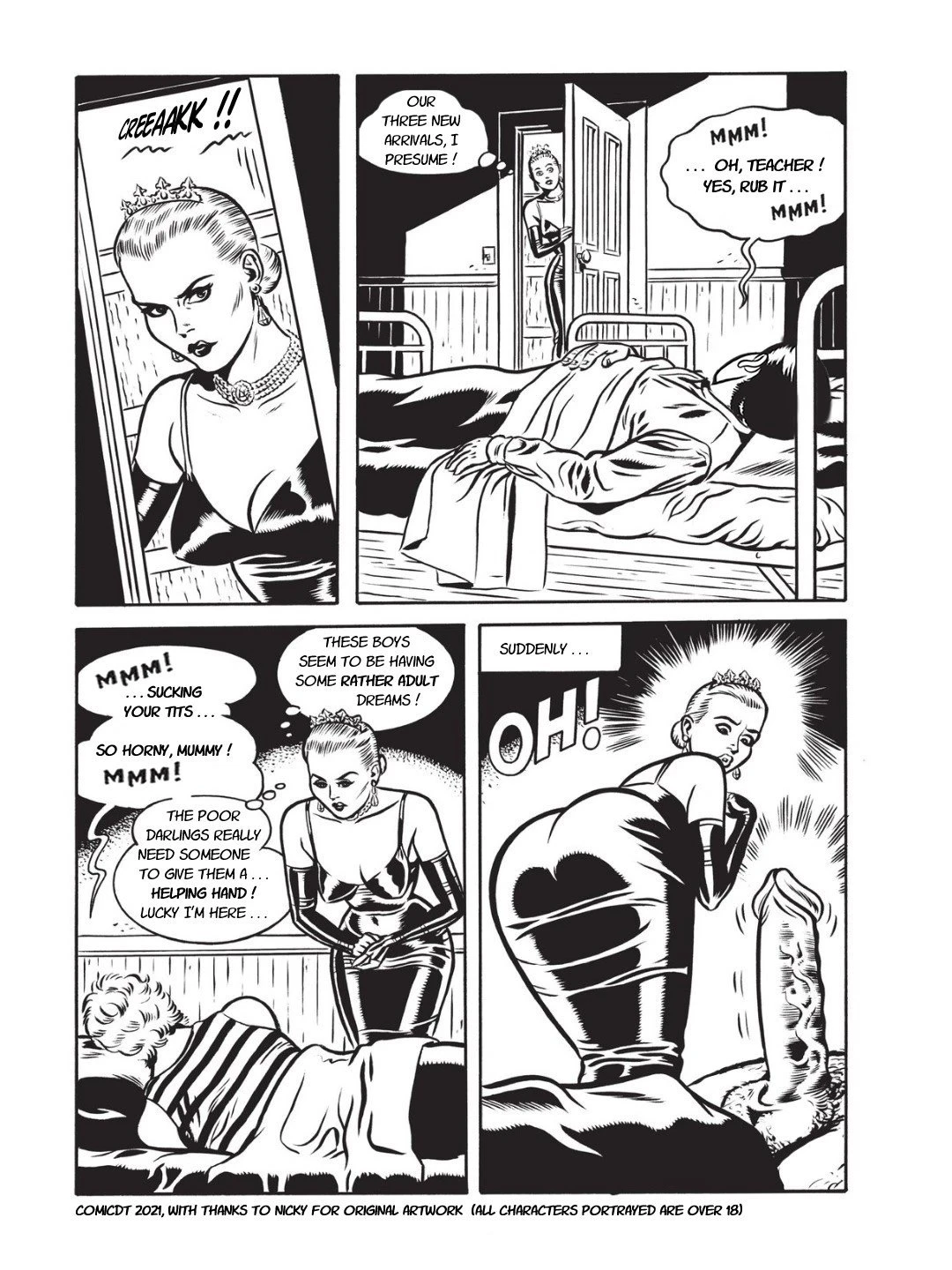 Royal Gentlemen Club: Holly porn comic picture 6