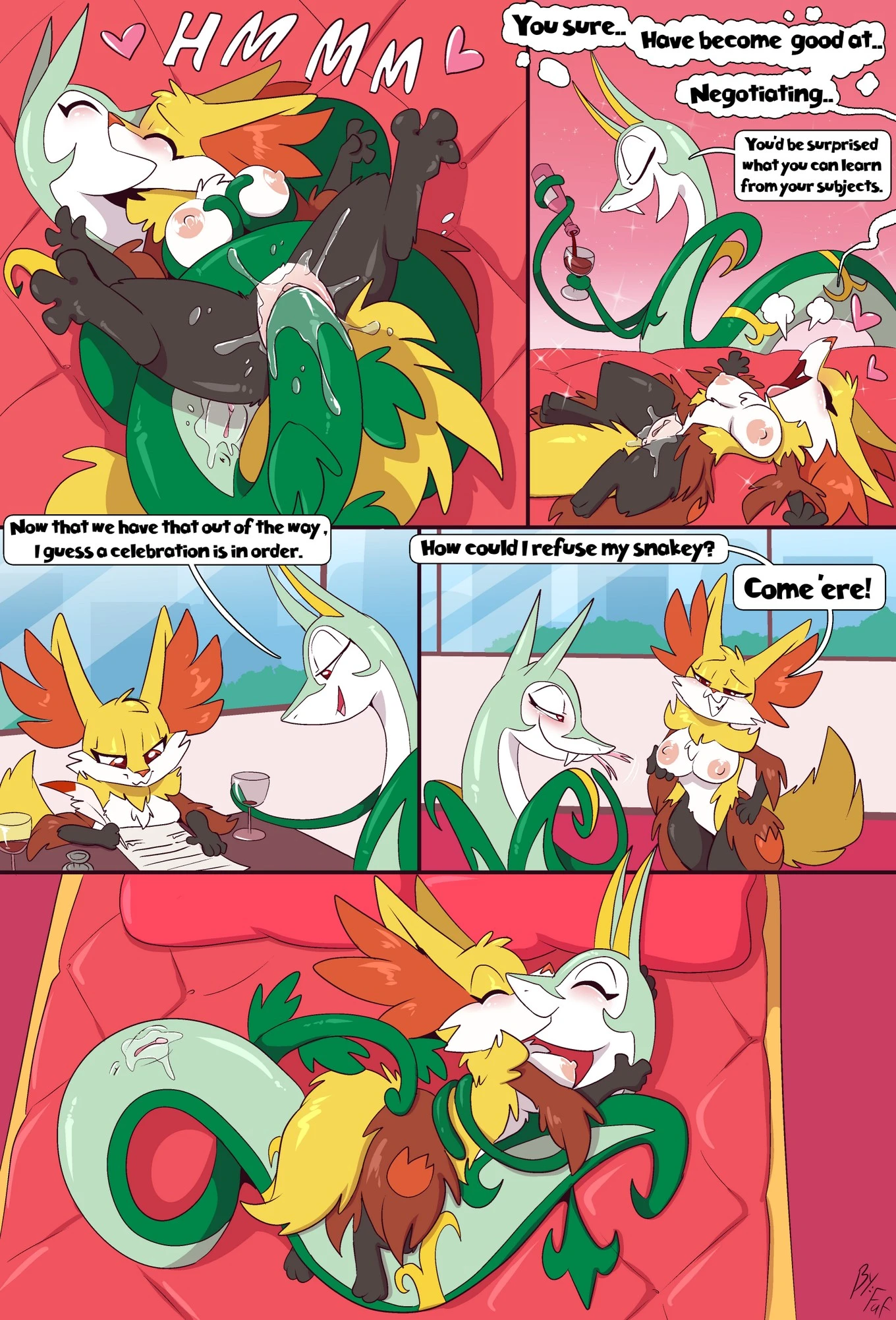 Royal Negotiations porn comic picture 5