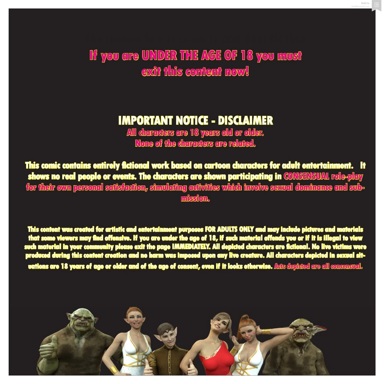 Royal Slaves of the Orc Kingdom porn comic picture 2