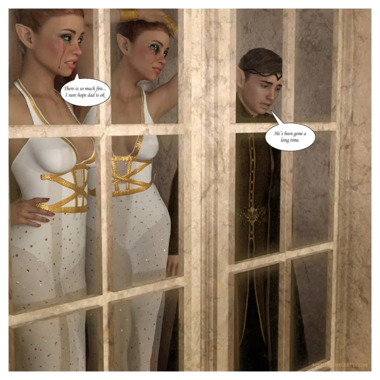 Royal Slaves of the Orc Kingdom porn comic picture 4
