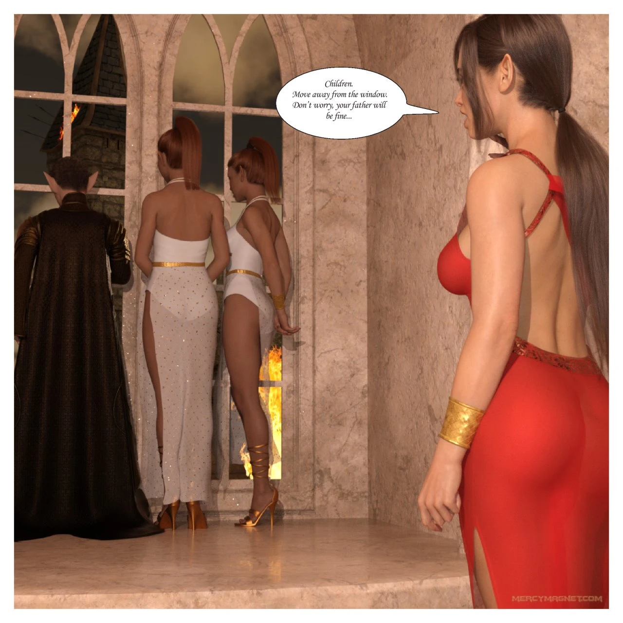 Royal Slaves of the Orc Kingdom porn comic picture 5