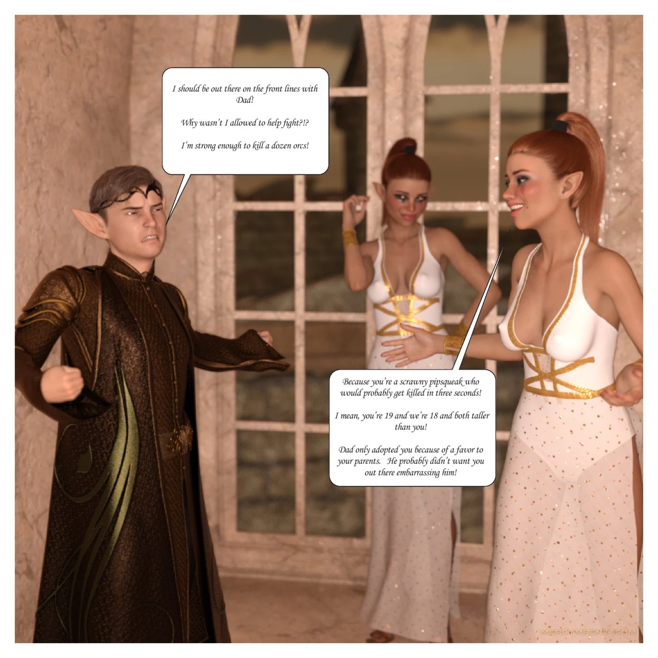 Royal Slaves of the Orc Kingdom porn comic picture 6