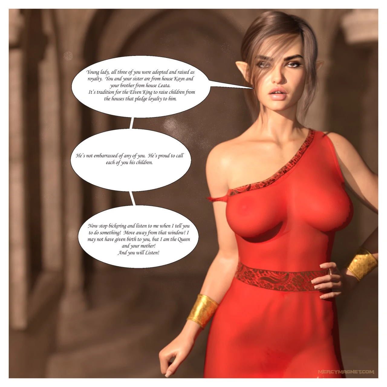 Royal Slaves of the Orc Kingdom porn comic picture 7