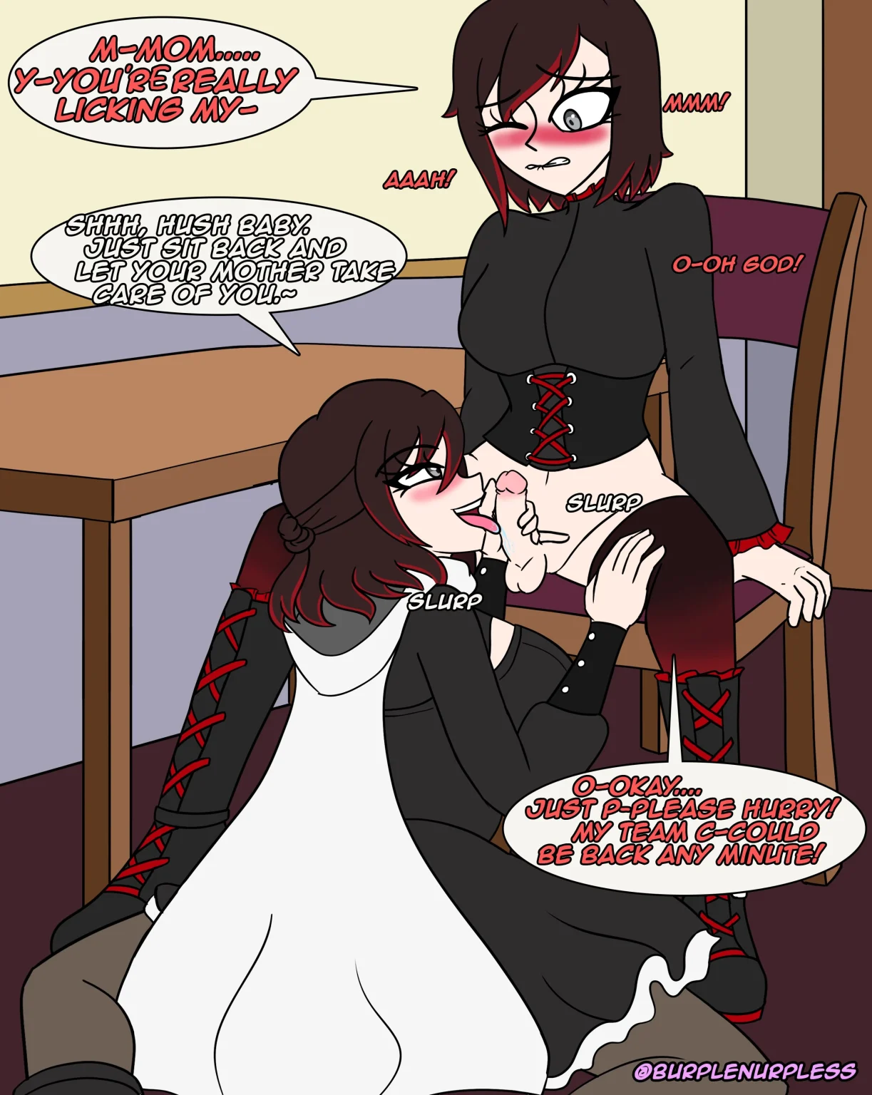 Ruby and Summer: Mother's Love! porn comic picture 1