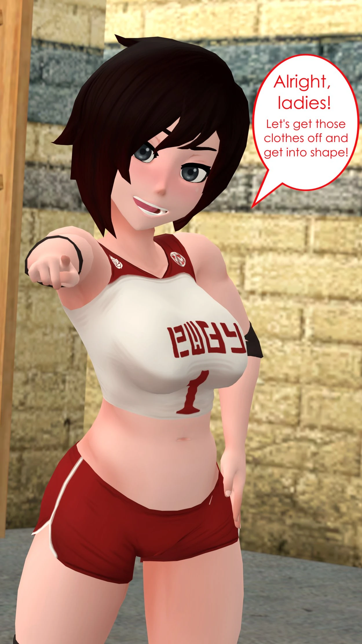 Ruby Rose Hardcore Workout DVD! porn comic picture 2