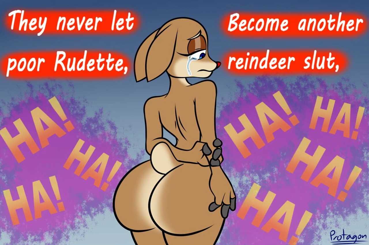 Rudette The Thick Ass Reindeer porn comic picture 4