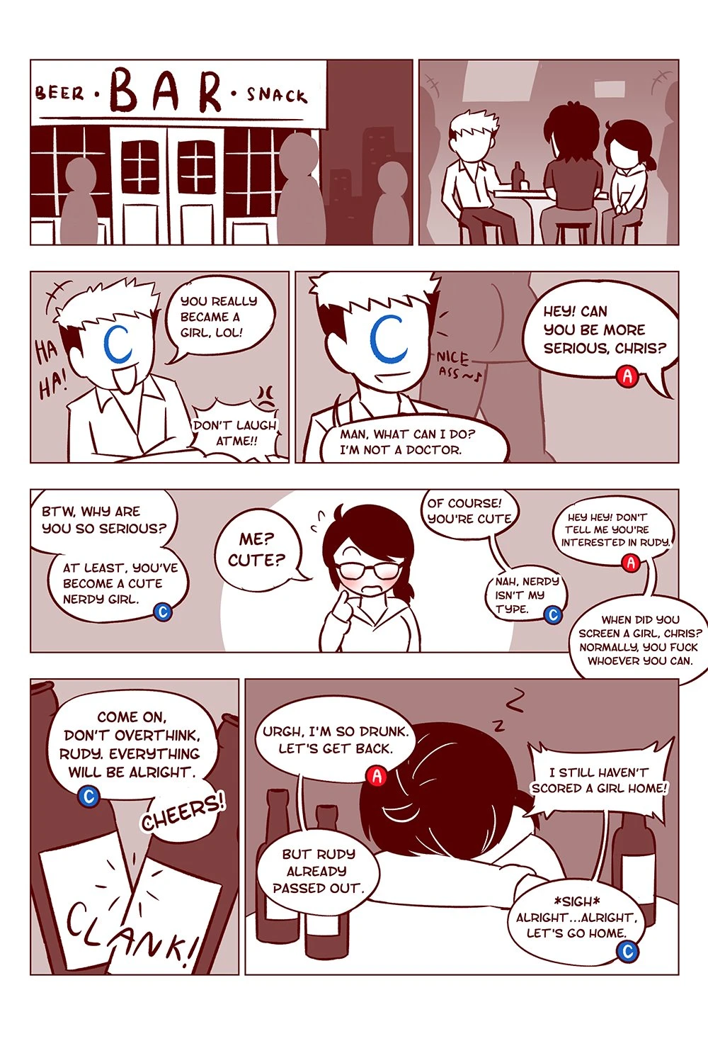 Rudy and Her Boys porn comic picture 5