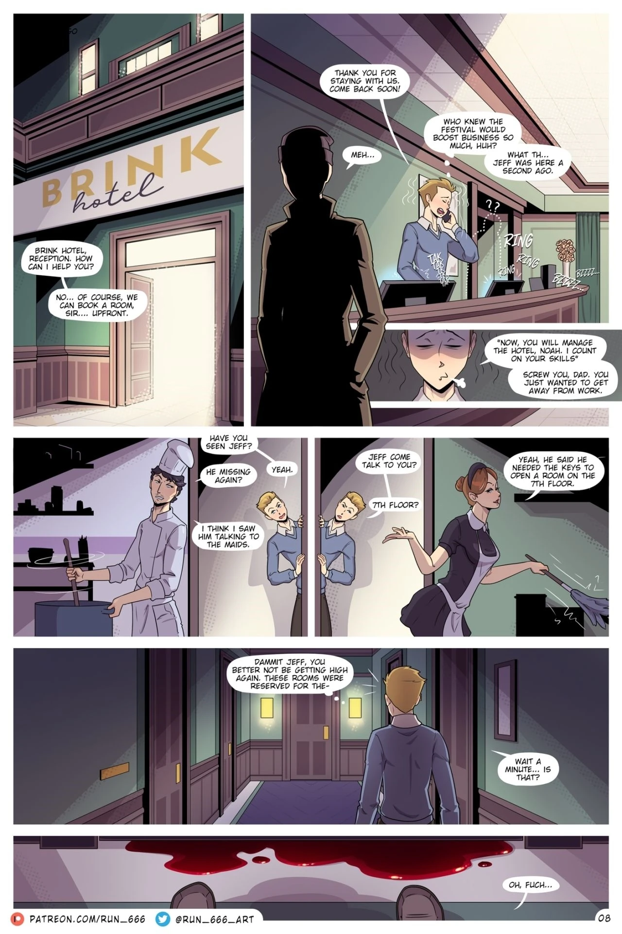 Ruin County - Overtime At The Hotel porn comic picture 9