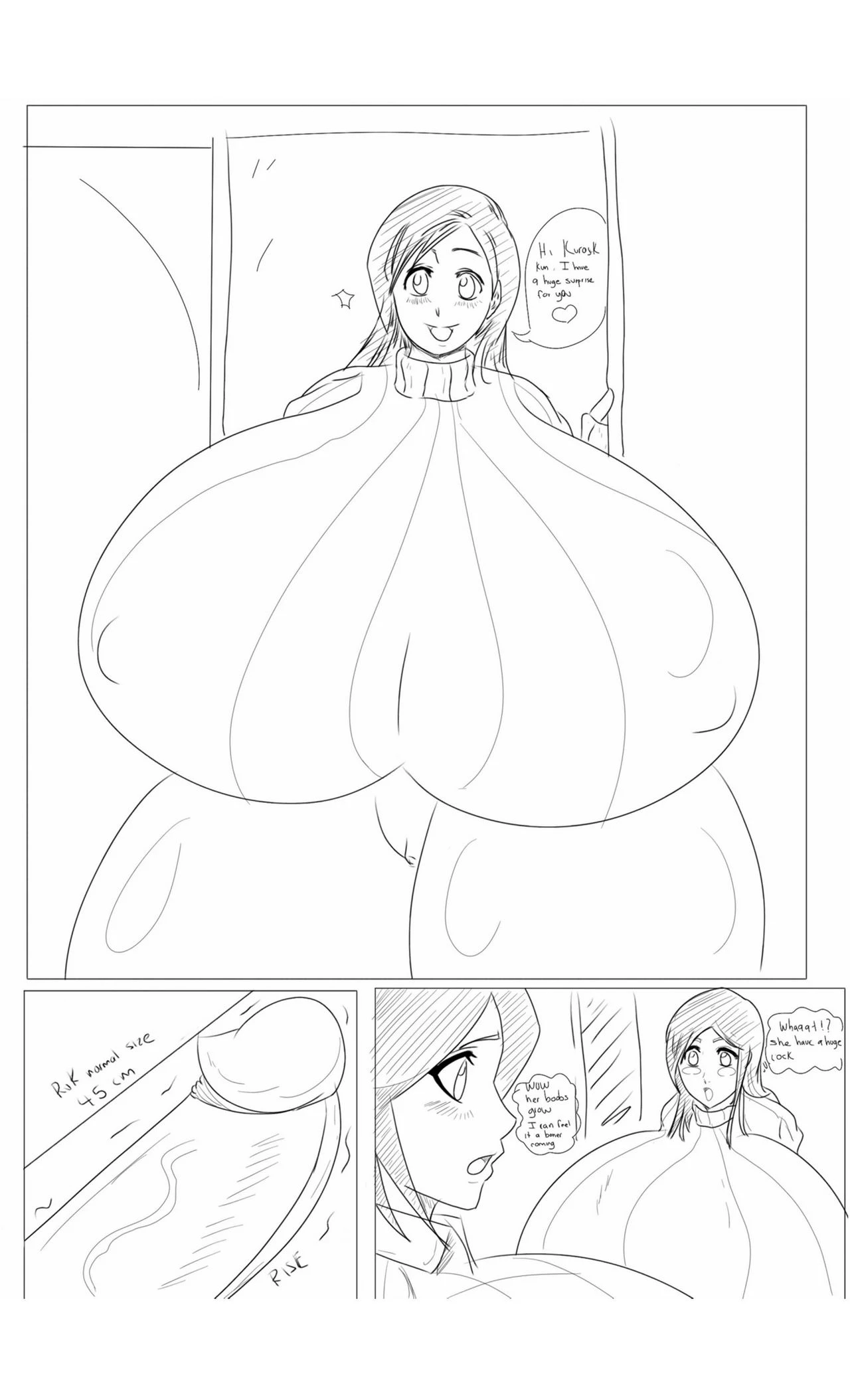 Rukia Futanari Day 1 porn comic picture 10