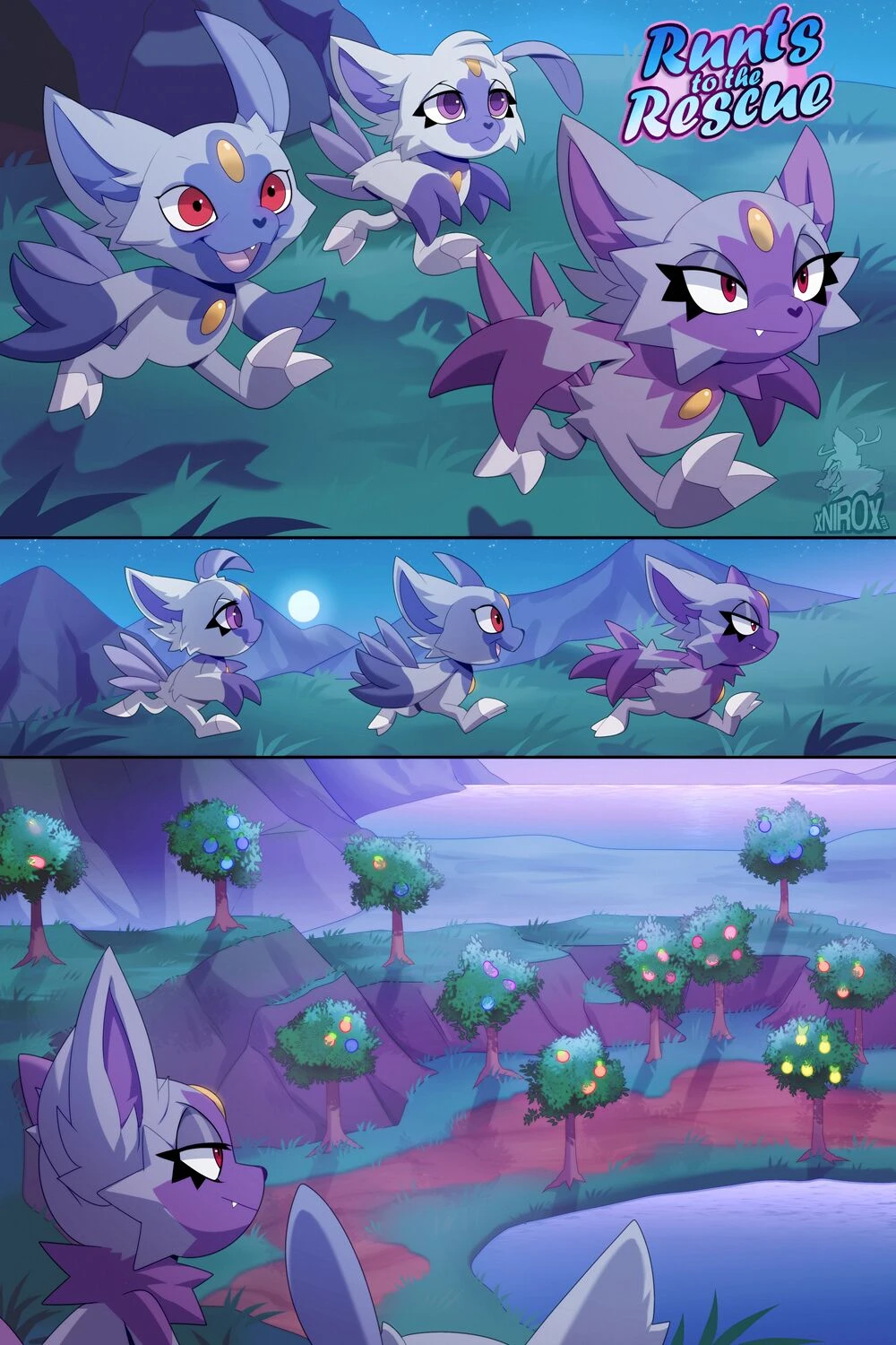 Runts to the Rescue porn comic picture 1