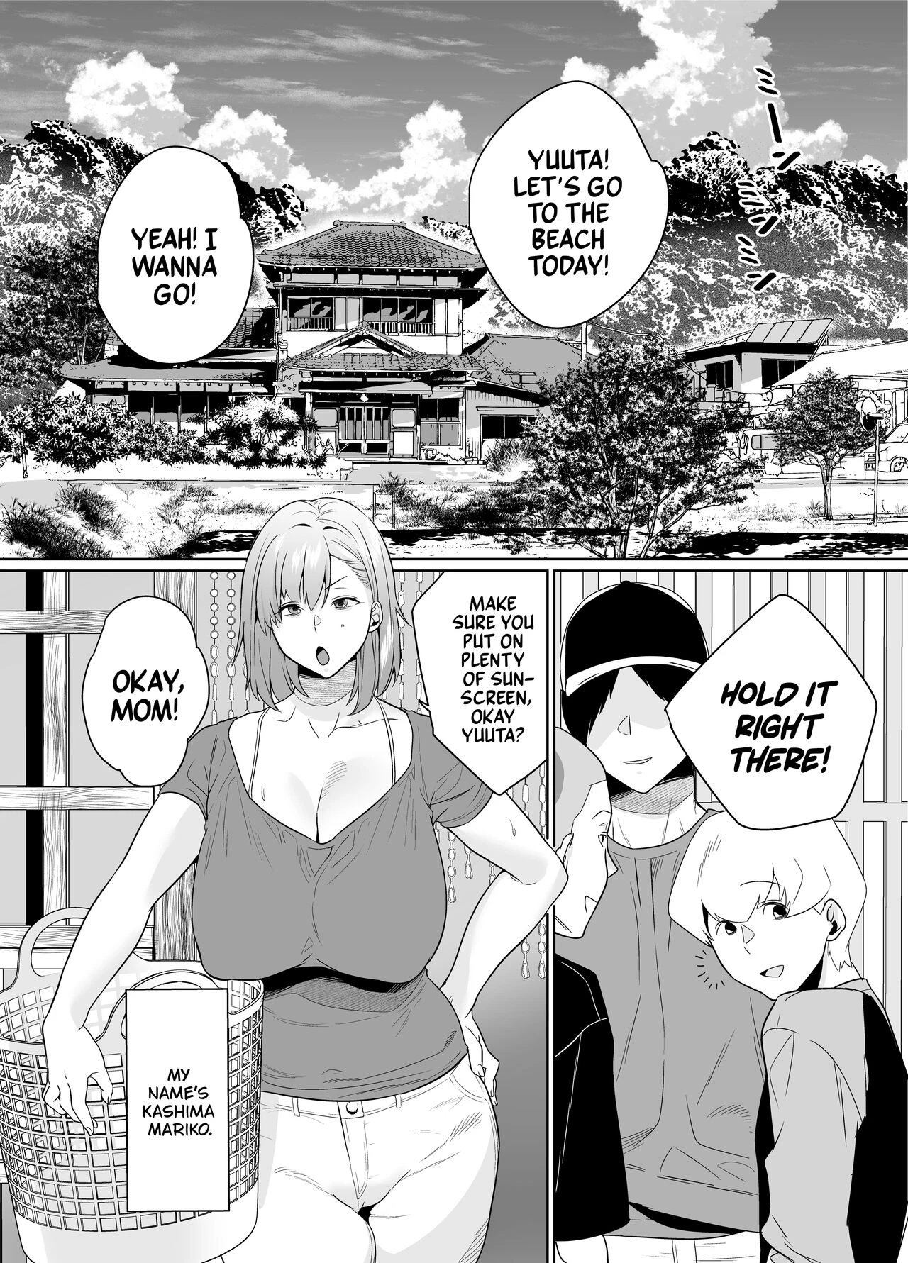 Rural, Summer. Hot Sweet Sex with My Friend's Mom | Natsu, Inaka. Tomodachi no Hahaoya to Amaku Tokeyuku Atsui Sex porn comic picture 3