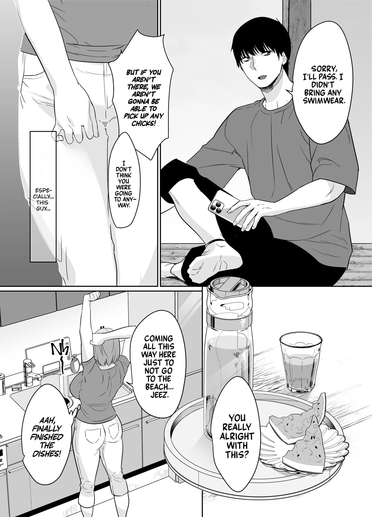 Rural, Summer. Hot Sweet Sex with My Friend's Mom | Natsu, Inaka. Tomodachi no Hahaoya to Amaku Tokeyuku Atsui Sex porn comic picture 6