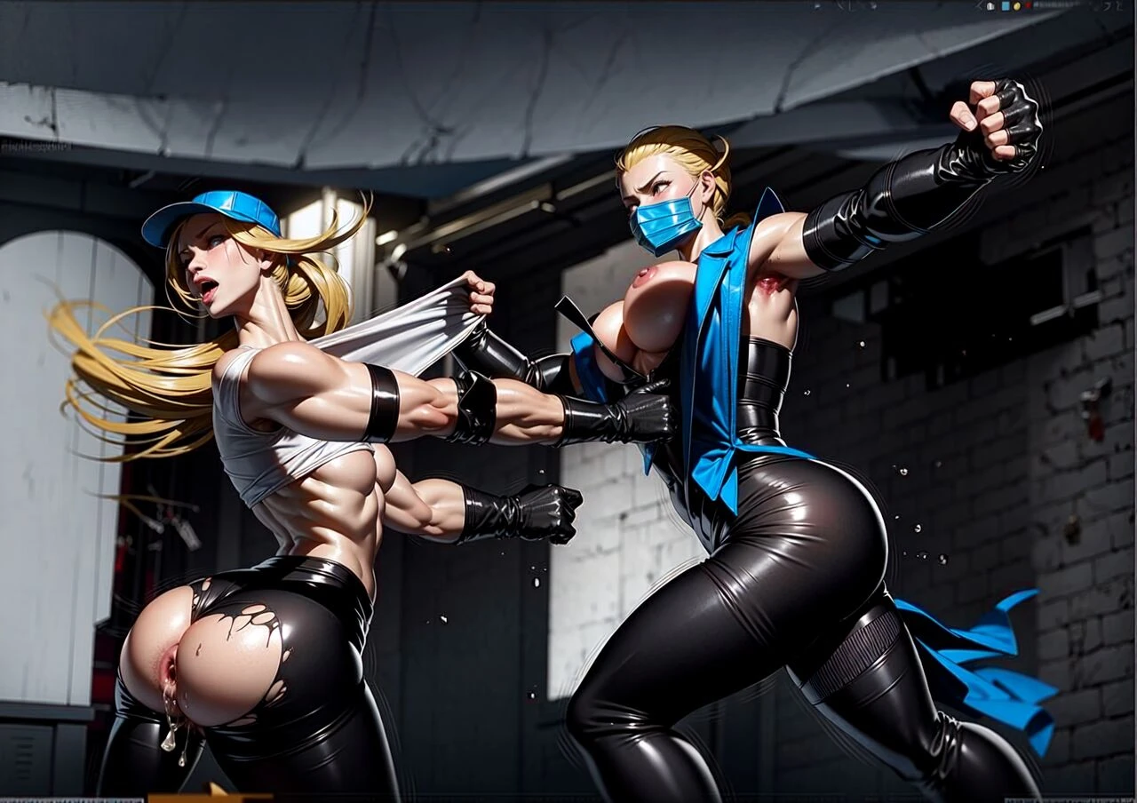 RYONA wrestling : Sonya Blade vs Frost porn comic picture 2