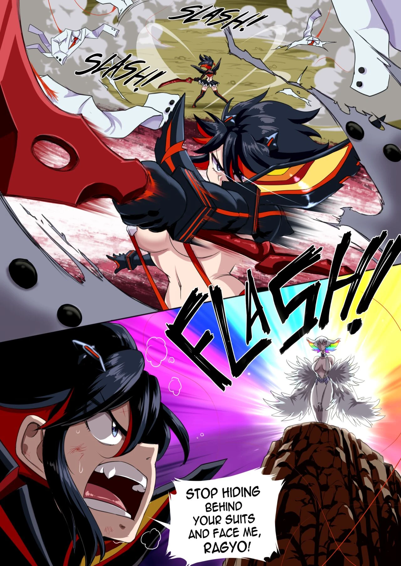 Ryuko Matoi porn comic picture 1