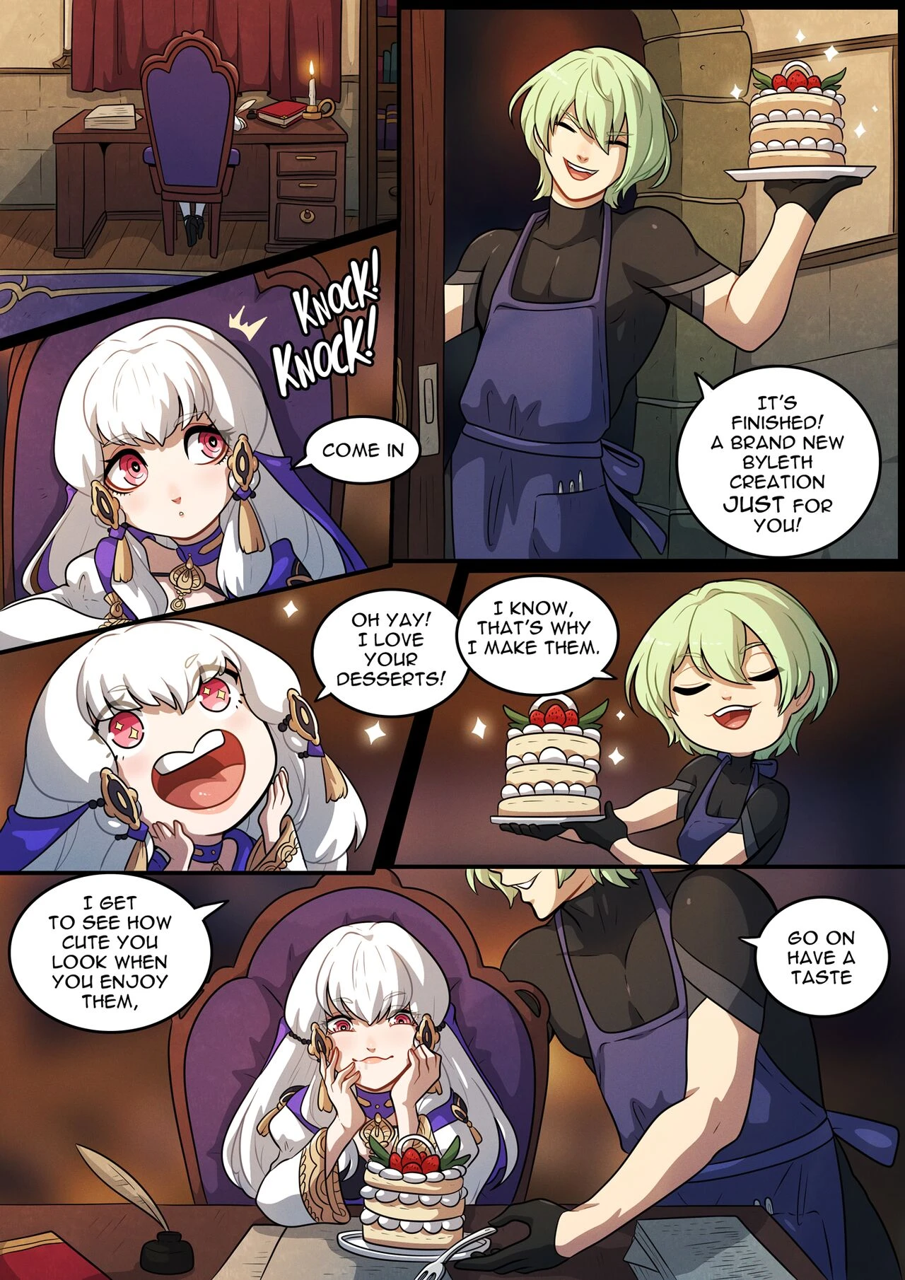 S: Lysithea porn comic picture 3