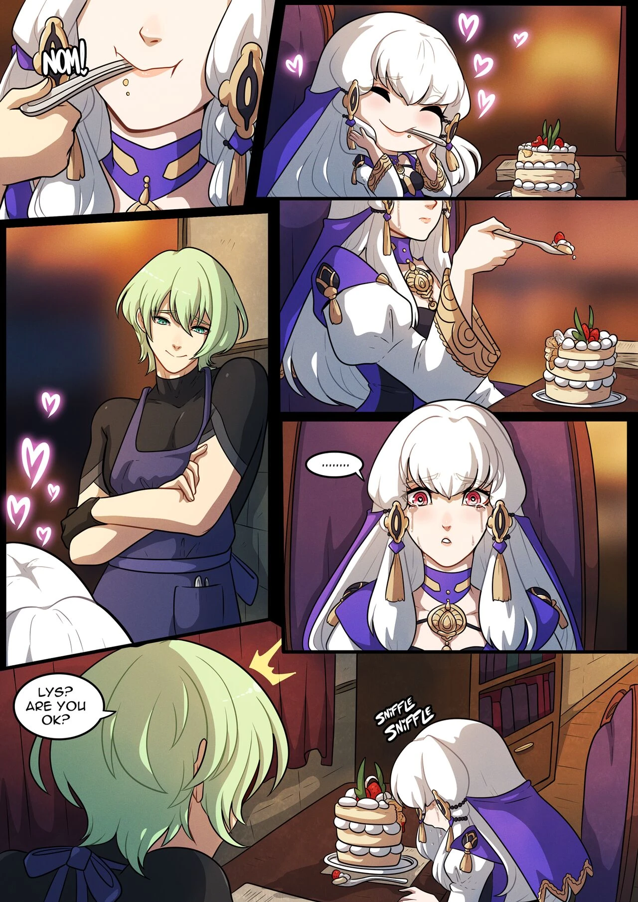S: Lysithea porn comic picture 4