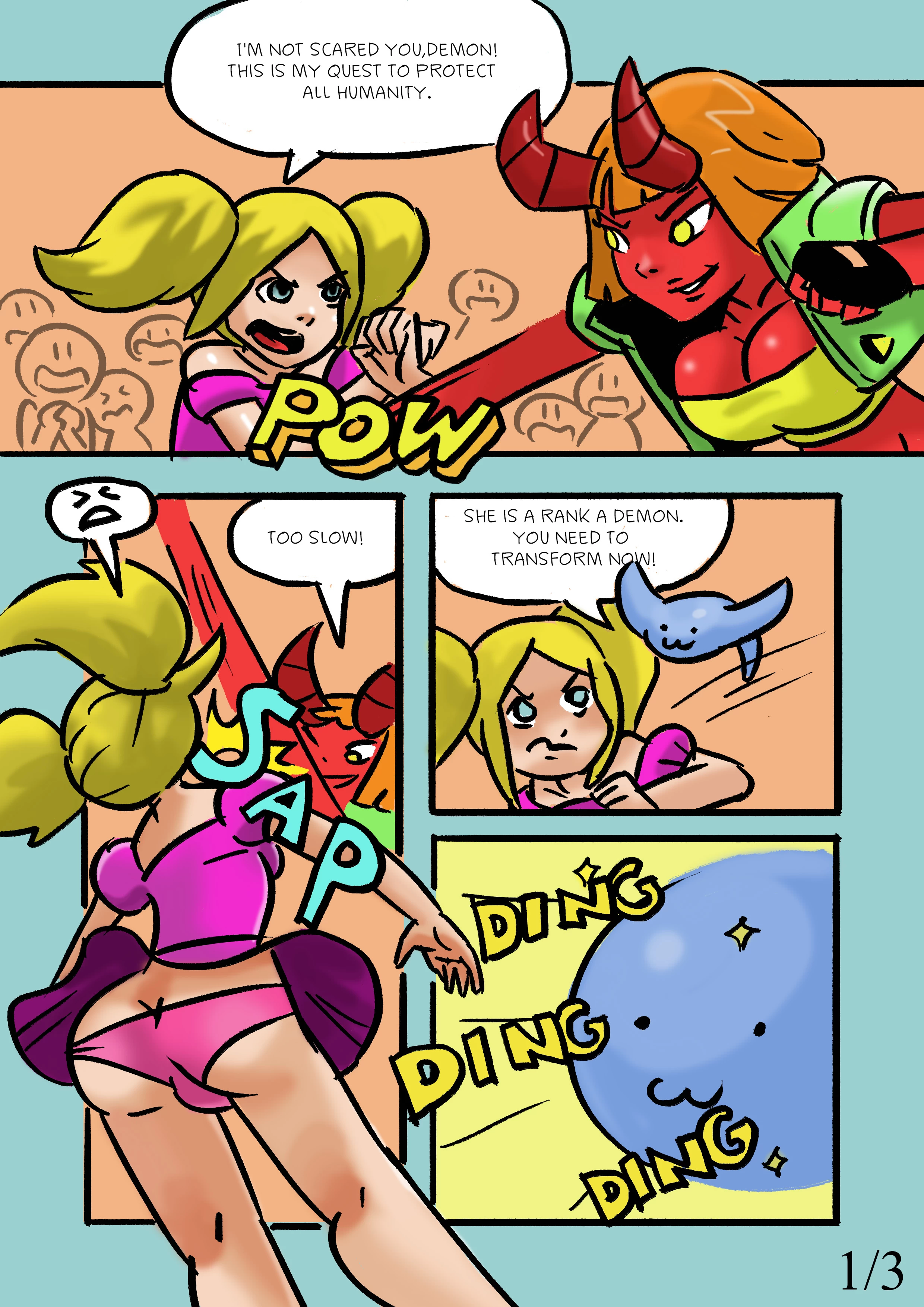 Sackhiko the magical warrior porn comic picture 18
