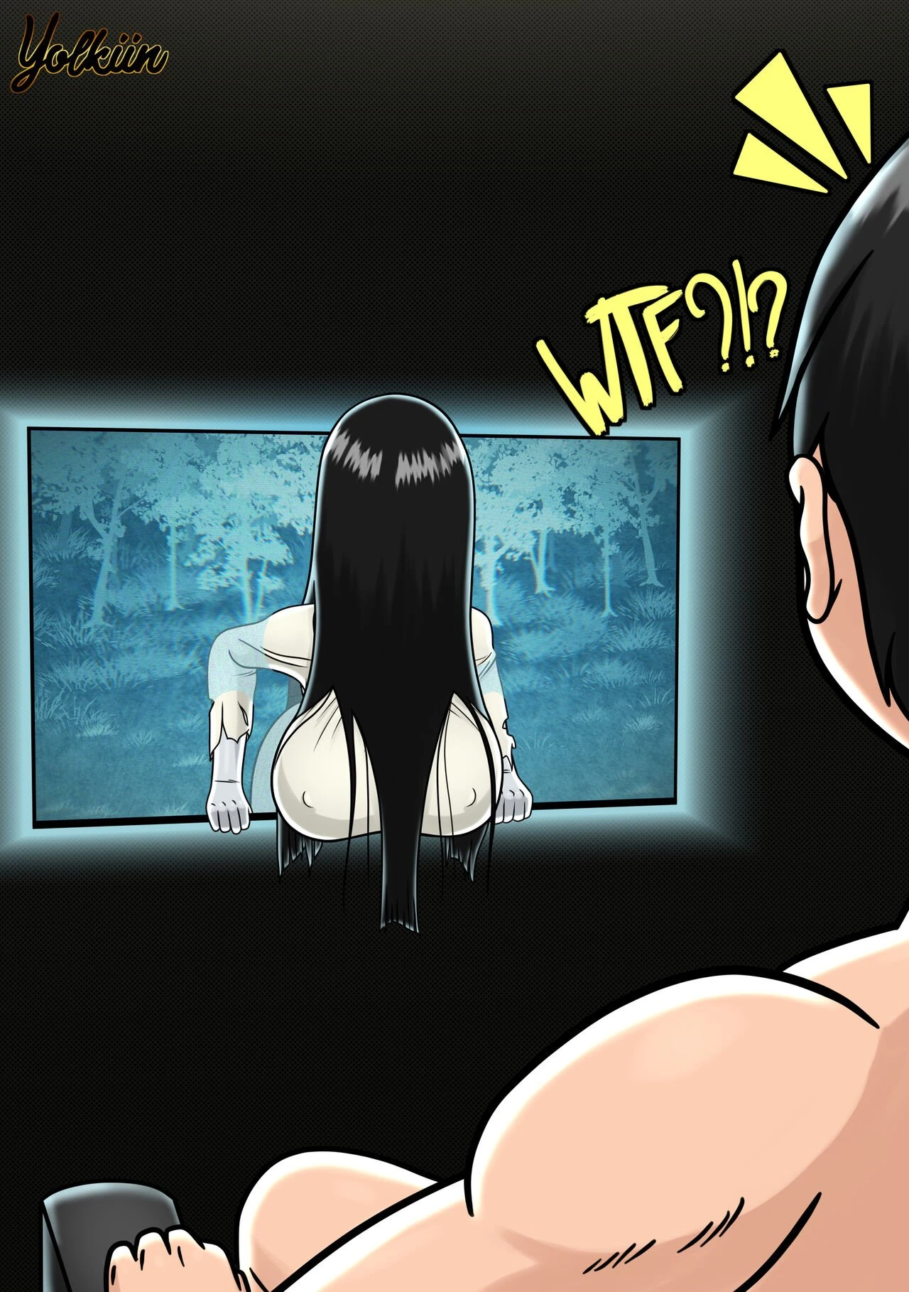 Sadako, Horny Ghost porn comic picture 11