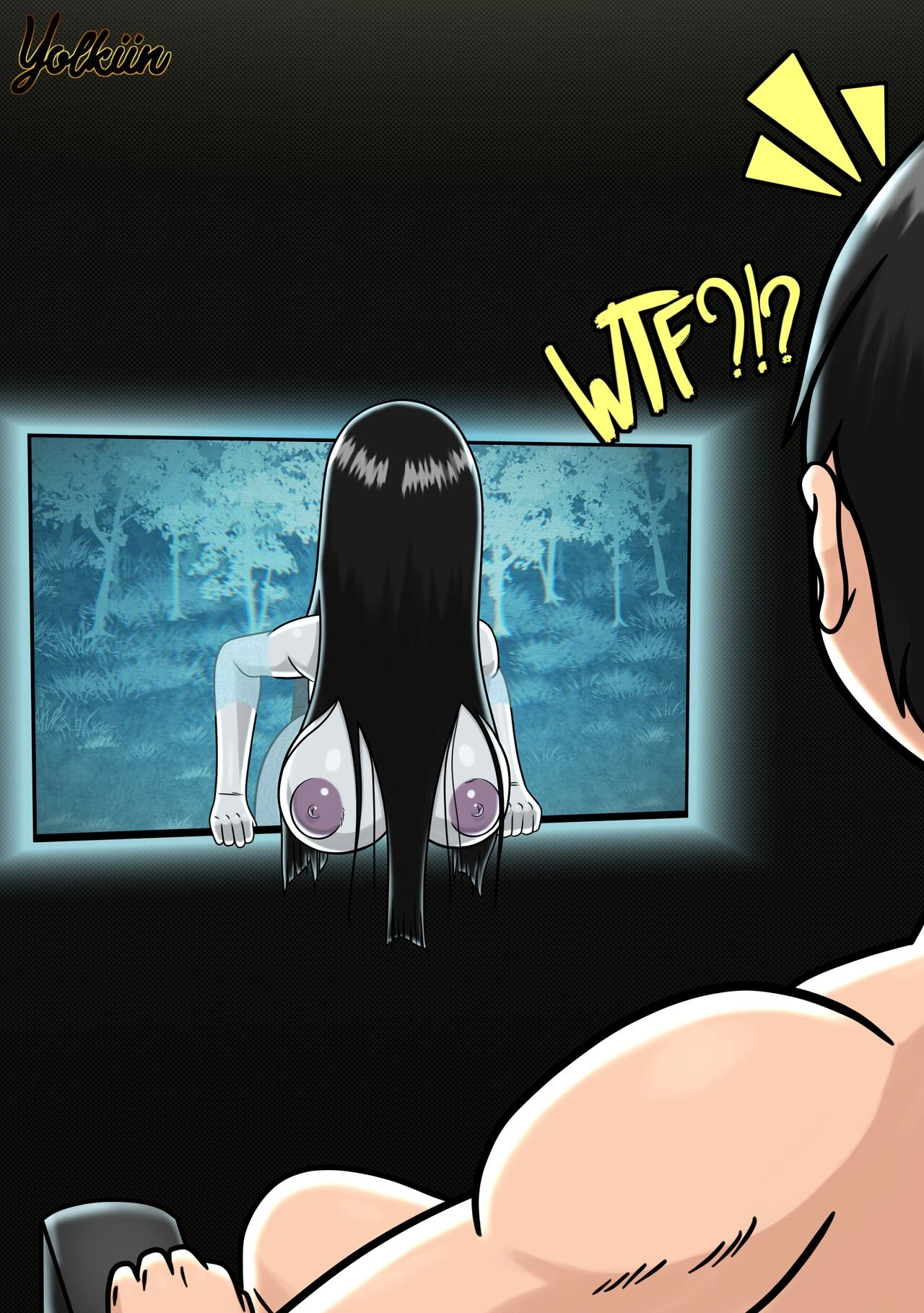 Sadako, Horny Ghost porn comic picture 12